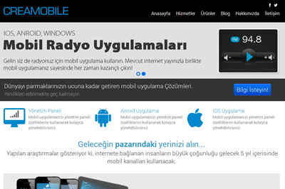 Creamobile.com Yenilendi