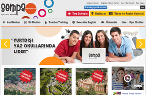  Yurtdışı Eğitim Sitesi Sempa'yı Yenilendi