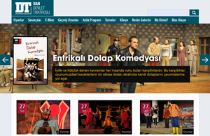  Van Devlet Tiyatrosu Yenilenen Sitesiyle Yayında